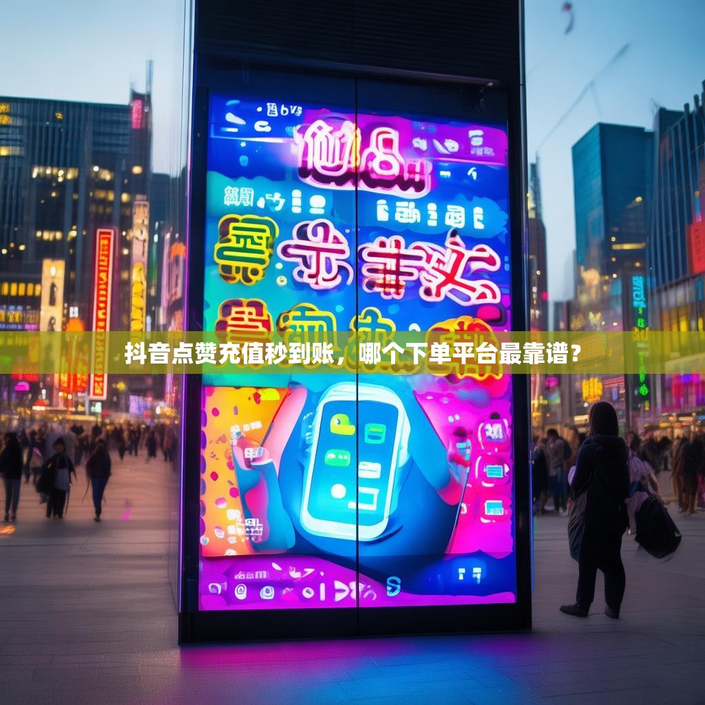 抖音点赞充值秒到账，哪个下单平台最靠谱？