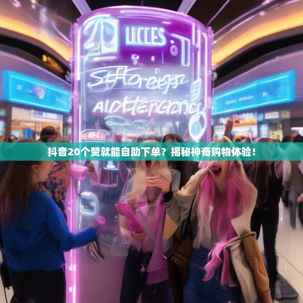 抖音20个赞就能自助下单？揭秘神奇购物体验！