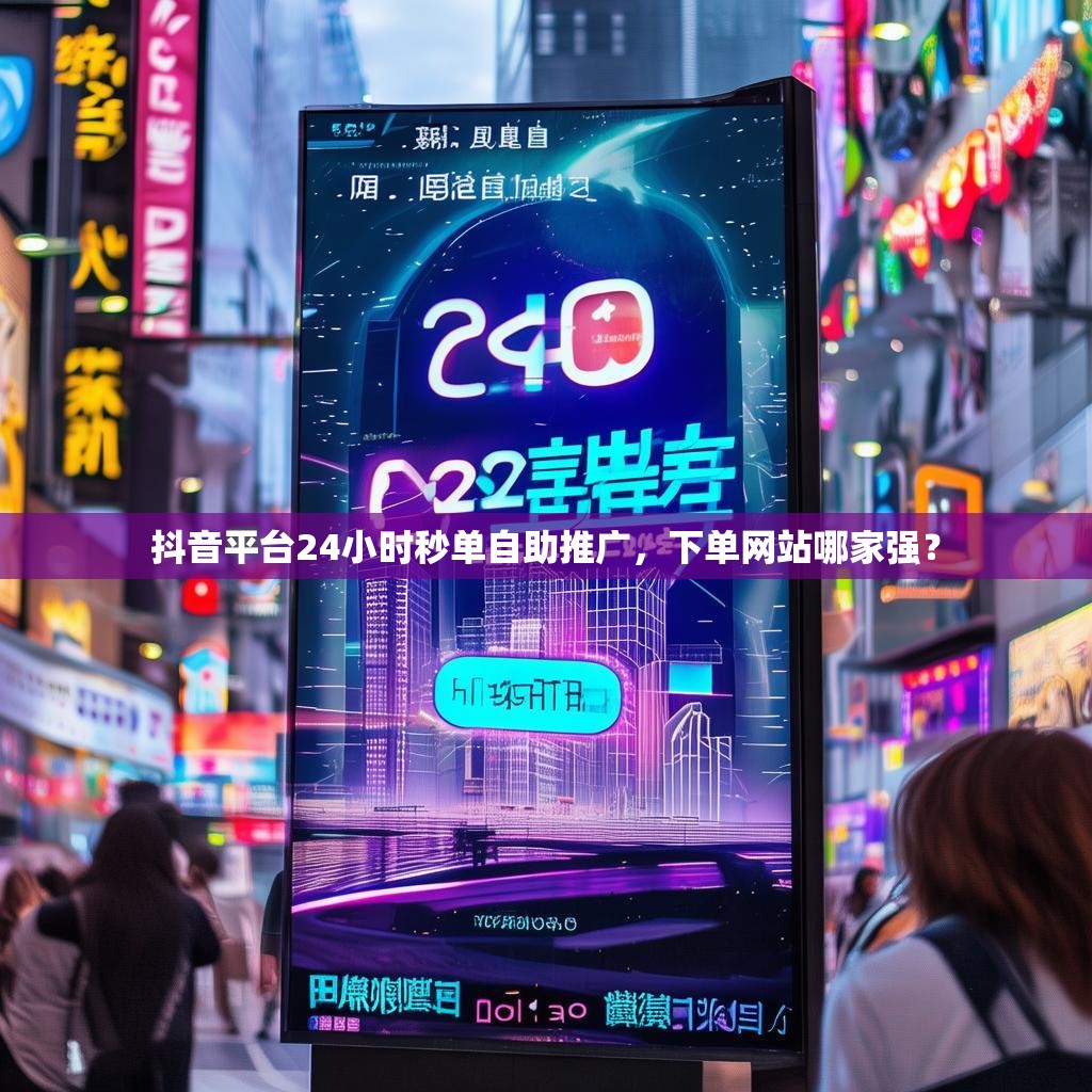 抖音平台24小时秒单自助推广，下单网站哪家强？