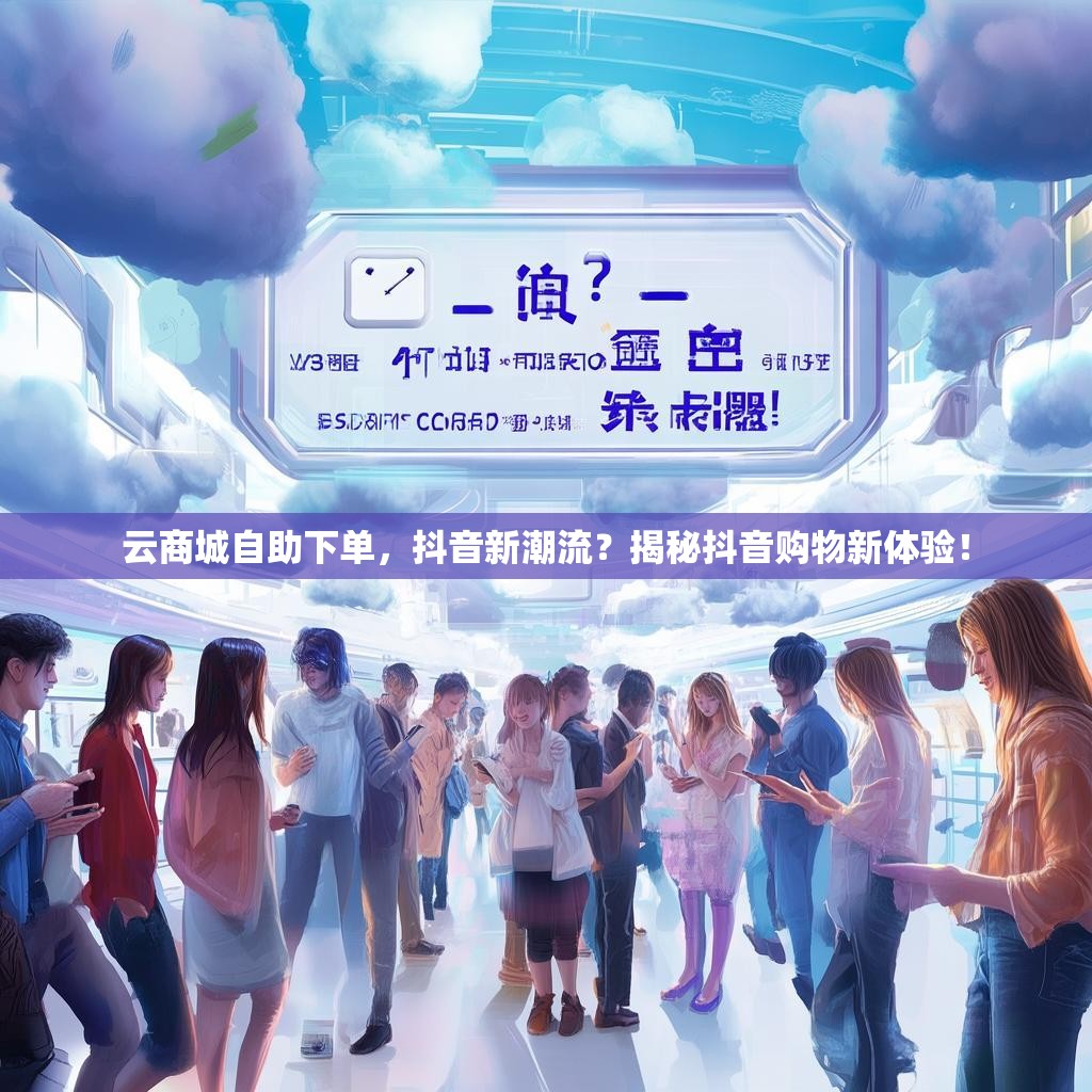 云商城自助下单，抖音新潮流？揭秘抖音购物新体验！