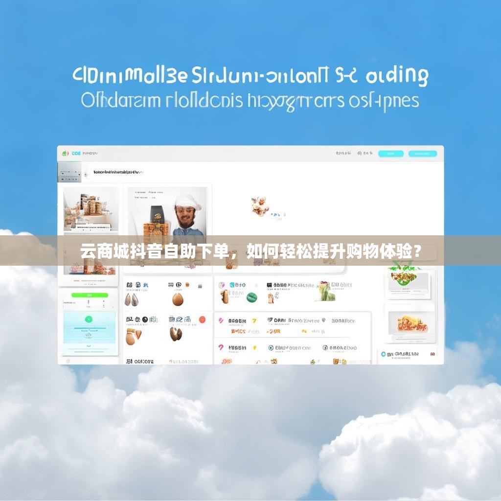 云商城抖音自助下单，如何轻松提升购物体验？