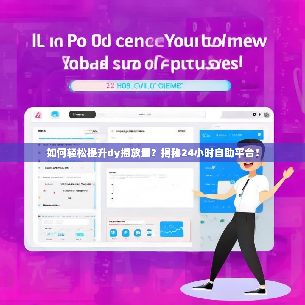 如何轻松提升dy播放量？揭秘24小时自助平台！