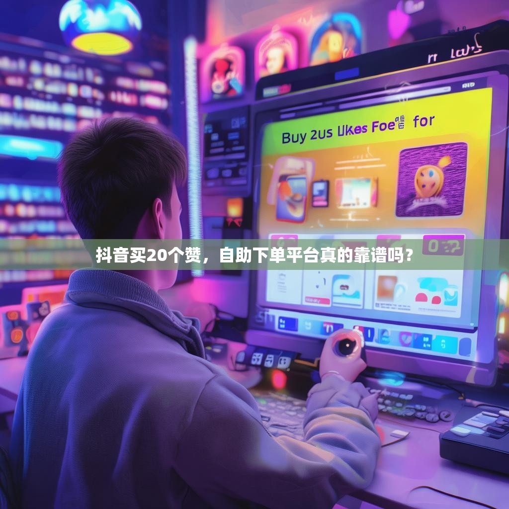 抖音买20个赞，自助下单平台真的靠谱吗？