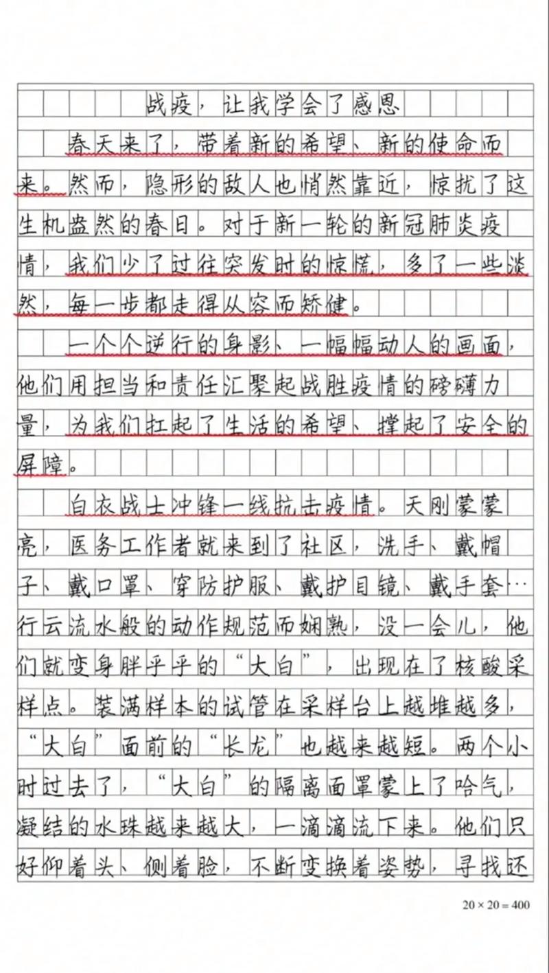 四年级疫情作文400字怎么写？附小学生居家抗疫优秀作文