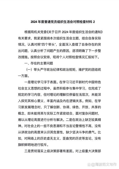 局党支部2022年度组织生活会：四个对照查问题及整改措施
